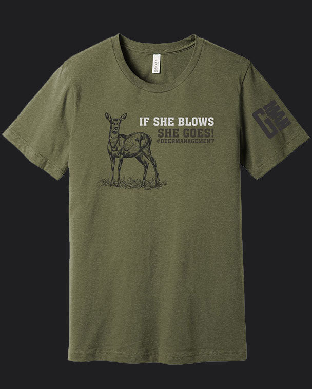 She Blows She Goes T-Shirt