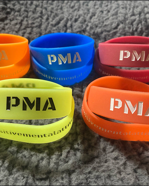 PMA Bracelet Yellow ( Glows in The Dark )
